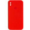 Чохол Silicone Case Square Full Camera Protective (AA) для Apple iPhone X / XS (5.8«)