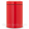 Контейнер с прозрачной крышкой 1,4л Passion Red Brabantia 484049