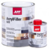 APP Грунт акриловий 2K HS Acrylfiller 5:1 з затв., сірий 1l+0.2l (020408 + 020506)