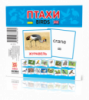 Картки міні Птахи (з англійським перекладом на звороті) (110х110 мм). (Зірка)