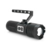 Фонарь поисковый BP-2303 LED PM60, 5 режимов, индикация заряда, питание от 3*18650, IP65, USB кабель, 255х145х65мм, 0,860кг, Black, BOX