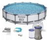 Каркасний басейн Bestway 56595 (84*427 см.,на 10220 л., картриджний фільтр-насрс 2006 л/год.)