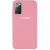 Чохол для Samsung Galaxy Note 20 - Silicone Cover (AAA) (Рожевий / Light pink) - купити в SmartEra.ua