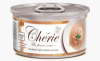 Вологий корм Cherie для котів з ніжними шматочками м'яса курки в соусі, 0,08 кг