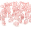 Хрустальные бусины «капля» Размер-  4*6 мм. Цвет - розовый. Цена указана за 1 шт