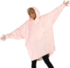Худі Huggle Hoodie M-118 рожеве • Толстовка з капюшоном Huggle Hoodie M-118 рожевого кольору ultra plush blanket hoodie плед-худі для дому...