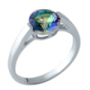 Серебряное кольцо CatalogSilver с мистик топазом 1.485ct, вес изделия 2,72 гр (1961001) 18 размер