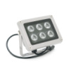 ИК-прожектор 6012HW. 12V, 24W, 6LED, IP66, 850Нм, угол обзора 120°, дальность до 50м.