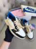 Кросівки Nike air Jordan 1 Low Fragment x Travis Scott ob429