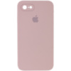 Чохол Silicone Case Square Full Camera Protective (AA) для iPhone SE 2 / 3 (2020 / 2022) / iPhone 8 / iPhone 7, Рожевий / Pink Sand - купити в...