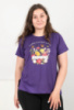 Жіноча фіолетова футболка