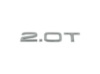 Емблема - напис «2.0 T» Audi A4/A5/Q5  2005> скотч 103х20мм 8H0853743H2ZZ