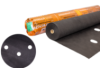 Агроволокно Shadow 50 г/м², 1.6×100 м черное с перфарацией Shadow 3 отверстия, 50 г/м², 1.6×100 м