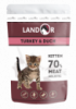 Landor корм для котят с индейкой и уткой, пауч, 85 г