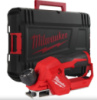 Рубанок акумуляторний безщітковий MILWAUKEE, M12 BLP-0X (каркас+HDкейс)