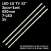 LED підсвітка TV LG 32LN541V 32LN540V B1 / B2-Type 6916L-1438A LC320DUE SF R1, 6916L-1106A 1295A 3шт.-