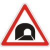 Дорожный знак 1.9 - Туннель Предупреждающие знаки. ДСТУ 4100:2002-2014