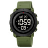 Чоловічий спортивний годинник Skmei 2122AGBK Army Green-Black з електронним циферблатом та підсвіткою