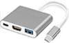Адаптер 3в1 multiport USB Type-C/Type-C USB 3.1/HDMI/USB 3.0