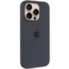 Чохол Silicone case (AAA) with Magsafe and Animation (button) для Apple iPhone 16 Pro (6.3«)