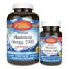Омега Максимум 2000, Смак Лимона, Maximum Omega 2000, Carlson, 90+30 желатинових капсул