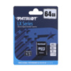 Карта Пам'яті Patriot LX Series MicroSDXC (UHS-1) 64gb 10 Class &amp;amp; Adapter