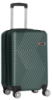 Пластикова валіза на колесах середній розмір 70L GD Polo смарагдвова