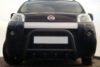Кенгурятник QT006 Black (нерж.) для Fiat Fiorino/Qubo 2008-2024 гг