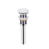 Донний клапан для раковини Qtap PU02 225х70х70 White