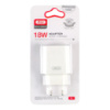 Мережевий Зарядний Пристрій XO L103 1USB QC 18W