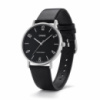 Чоловічий годинник Casio MTP-VT01L-1B2 Classic з мінеральним склом та шкіряним ремінцем