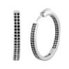 Серебряные серьги CatalogSilver с фианитами (2098881)