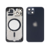 Корпус для Apple iPhone 13 Midnight (чёрный) с задним стеклом, рамкой и стеклом камеры