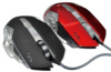 Миша провідна FC-1920 BLACK/RED
