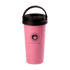 Термос нержавейка 500 мл металлический с ручкой Розовый HPGM501P