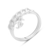 Серебряное кольцо CatalogSilver с без камней, вес изделия 2,95 гр (2143048) 18.5 размер