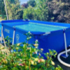 Intex 28270, 220×150×60 см прямокутний каркасний басейн Rectangular Frame Pool синій