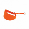 Ошейник-удавка «CoLLaR GLAMOUR» для борзых без украшений (ширина 60 мм, длина 33-42 см), оранжевый