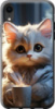 Чехол на iPhone XR White cat 5646u-1560