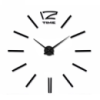 Большие настенные 3Д часы 3D часы DIY Clock 60-90см Черные