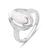 Серебряное кольцо CatalogSilver с опалом 0.635ct, вес изделия 3,89 гр (2097112) 19 размер