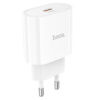 Мережевий зарядний пристрій HOCO C94A Metro single port PD20W charger White (6931474762177)