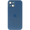 Чохол TPU+Glass Sapphire matte case для Apple iPhone 14 Plus (6.7«), Navy Blue - купити в SmartEra.ua