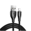 Кабель USB Remax Lightning Lesu Pro RC-160i-Black 1 м черный