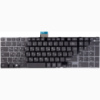 Клавiатура для ноутбука TOSHIBA Satellite L55-A5284 чoрний, чoрний фрейм