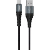 Кабель Hoco X38 Cool Charging USB to Type-C 0.25m Black (Код товару:30909)