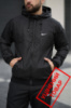 (УЦІН.) Вітровка чоловіча «Windrunner Jacket» Nike чорна