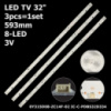 LED підсвітка TV 32« Panda: LE32D51A LE32D31S Bravis: LED-32D66 Ergo: LE32D5 3шт.