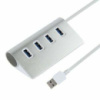 Хаб USB 3.0 на 4 порти 4301 Aluminium