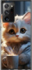 Чехол на Samsung Galaxy Note 20 Ultra White cat 5646u-2051